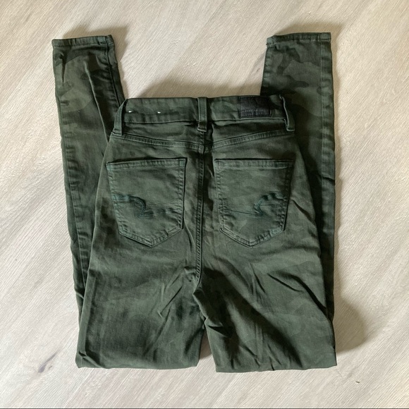 Camo green skinny jeans (brand new) - Picture 3 of 3